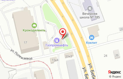 АЗС в Екатеринбурге на карте