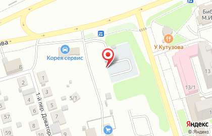 Автостоянка в Новосибирске на карте
