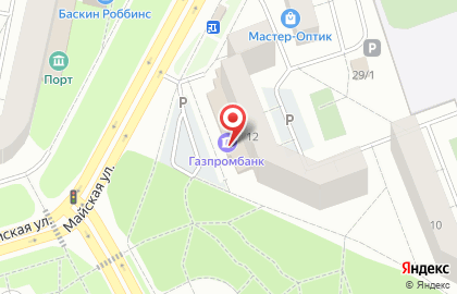 Газпромбанк в Сургуте на карте