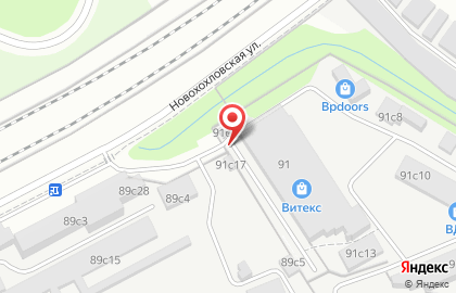 Асфальтобетонный завод Бетоныч на Новохохловской улице на карте