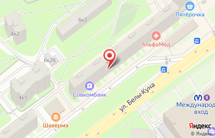 Банкомат Восточный в Фрунзенском районе на карте