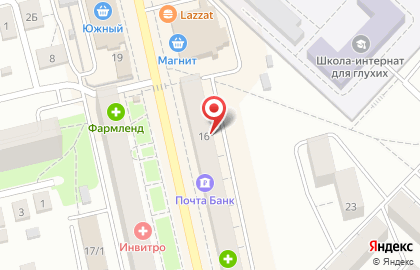 Оператор связи МегаФон на улице Ухтомского на карте