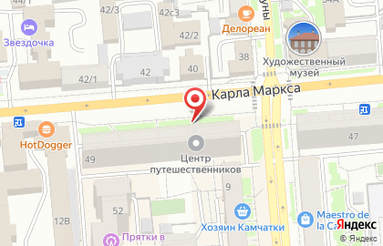 Магазин цветов на ул. Карла Маркса на карте