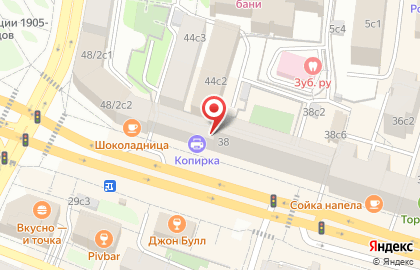 Ремонтная мастерская в Москве на карте