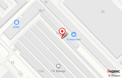 КМС на Машиностроительной улице на карте