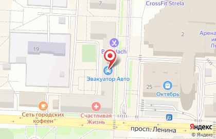 Мужская парикмахерская СуперМен на Парковой улице, 23/5 на карте