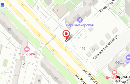 Билборды (6х3 м) от РГ Дрим в Центральном районе на карте