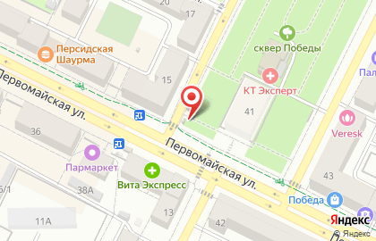 Благовещенский Хлеб на Первомайской улице на карте