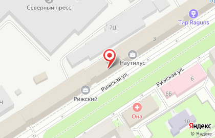 Компания ГТС Складские системы на Рижской улице на карте