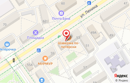 Парикмахерская Фея на улице Ленина на карте
