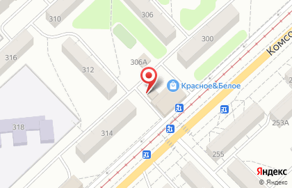 Продовольственный магазин Оазис в Заводском районе на карте