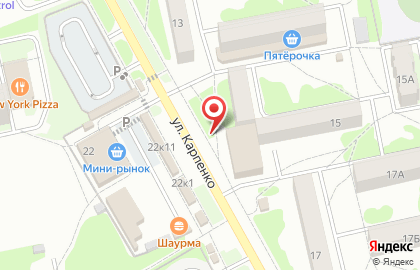 Моццерия на карте