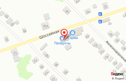 Продуктовый магазин в Красноярске на карте