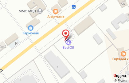 Автомойка BestOil на улице Николаева на карте