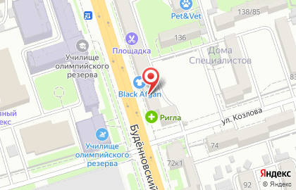 Банкомат СМП банк на Буденновском проспекте на карте