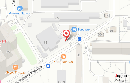 Шиномонтажная мастерская в Мытищах на карте