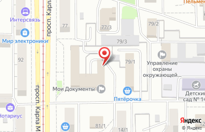 Центр недвижимости в Челябинске на карте
