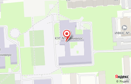 Красноярская университетская гимназия №1 Универс в Октябрьском районе на карте