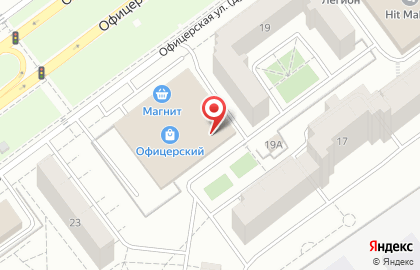 Магазин бытовой химии и косметики Южный двор в Автозаводском районе на карте