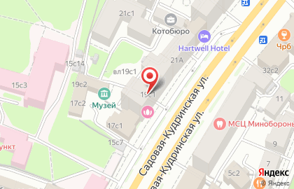 Салон красоты Dessange на Садовой-Кудринской улице на карте