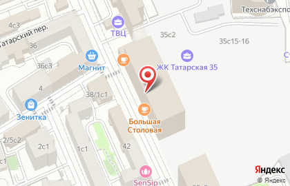 Фитнес-студия F45 training Павелецкая на карте