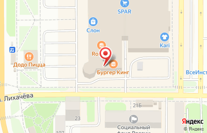 Универсальный магазин Westfalika на проспекте Автозаводцев на карте