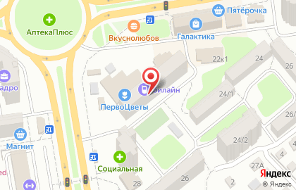 Трактиръ на проспекте Королёва на карте
