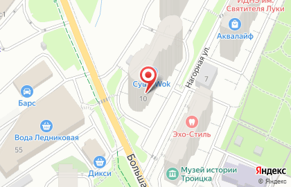 СЁМА на Нагорной улице на карте