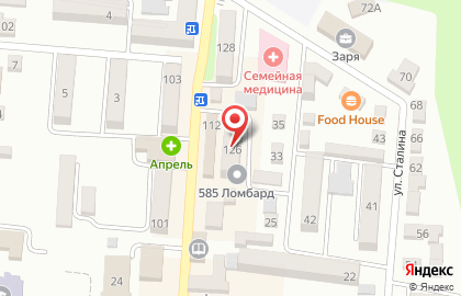 Микрокредитная компания FastMoney во Владикавказе на карте