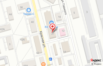 Салон матрасов и кроватей Орматек на Красной улице на карте