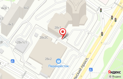 Терминал СберБанк на Севастопольском проспекте, 28 к 1 на карте