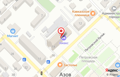 Служба заказа легкового транспорта Корпоратив на Петровской улице на карте