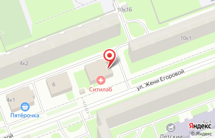 Центр бытовых услуг Бытовик на улице Жени Егоровой на карте
