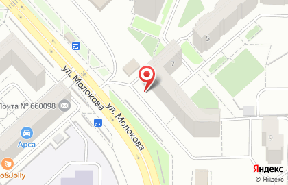 Гостиница в квартирах Апартаменты ИмпериалЪ в Советском районе на карте