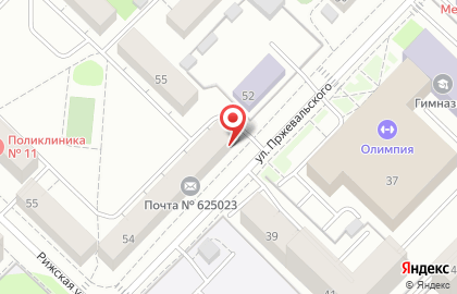 Торговая компания Секреты красоты на улице Пржевальского на карте