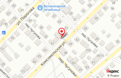 Областной кожно-венерологический диспансер Областной кожно-венерологический диспансер на Комсомольской на карте