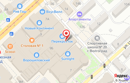 Магазин одежды Bershka на Рабоче-Крестьянской улице на карте
