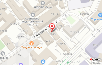 Autostudio на улице Фридриха Энгельса на карте