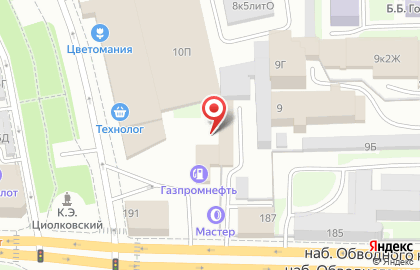 Dr.Schpri+z на улице Циолковского на карте