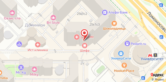 Медико-стоматологическая клиника Шифа (Shifa) на карте