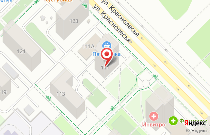 Языковая академия Talisman на улице Краснолесья, 111 на карте