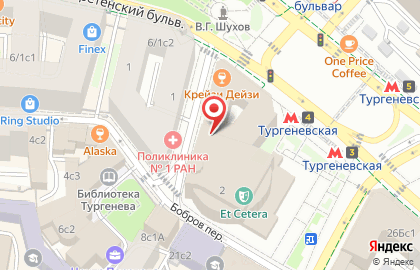 Юридическая компания Витакон на Тургеневской площади на карте