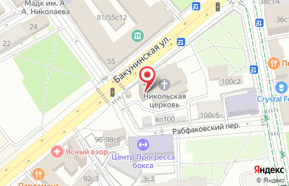 Храм Святителя Николая Мирликийского в Покровском на карте