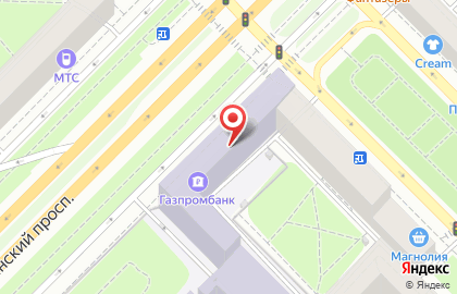 Студия натяжных потолков Эвита на улице Дмитрия Ульянова на карте