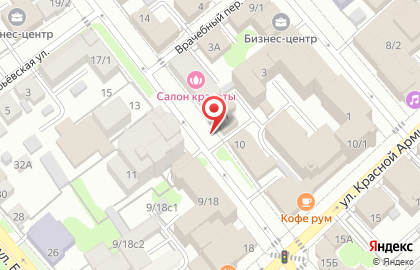 Салон оптики Волжская мануфактура в Ленинском районе на карте
