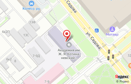 СПбГУСЭ в Санкт-Петербурге на карте