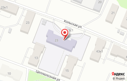 Детский сад Речецветик №91 компенсирующего вида в Архангельске на карте