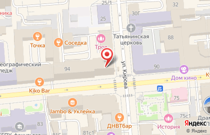 Магазин Воскресенский в Центральном районе на карте