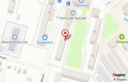 Почта России в Пензе на карте