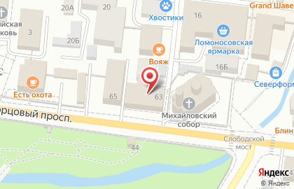 Отдел судебных приставов по Ломоносовскому району на карте